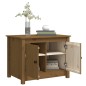 vidaXL Couchtisch Honigbraun 71x49x55 cm Massivholz Kiefer vidaXL Couchtisch Honigbraun 71x49x55 cm Massivholz Kiefer