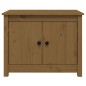 vidaXL Couchtisch Honigbraun 71x49x55 cm Massivholz Kiefer vidaXL Couchtisch Honigbraun 71x49x55 cm Massivholz Kiefer