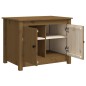 vidaXL Couchtisch Honigbraun 71x49x55 cm Massivholz Kiefer vidaXL Couchtisch Honigbraun 71x49x55 cm Massivholz Kiefer