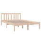 vidaXL Massivholzbett 120x190 cm vidaXL Massivholzbett 120x190 cm