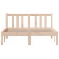 vidaXL Massivholzbett 120x190 cm vidaXL Massivholzbett 120x190 cm