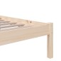 vidaXL Massivholzbett 120x190 cm vidaXL Massivholzbett 120x190 cm