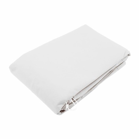 Nature Wintervlies mit Reißverschluss Weiß 70 g/m² 1,5×1,5×2 m 