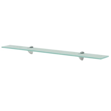 vidaXL Schwebendes Regal Glas 80x10 cm 8 mm