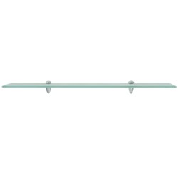 vidaXL Schwebendes Regal Glas 80x10 cm 8 mm