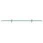 vidaXL Schwebendes Regal Glas 80x10 cm 8 mm vidaXL Schwebendes Regal Glas 80x10 cm 8 mm