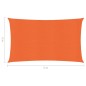 vidaXL Sonnensegel 160 g/m² Orange 2x5 m HDPE vidaXL Sonnensegel 160 g/m² Orange 2x5 m HDPE