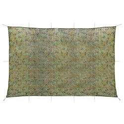 vidaXL Tarnnetz mit Aufbewahrungstasche 4x5 m Grün  