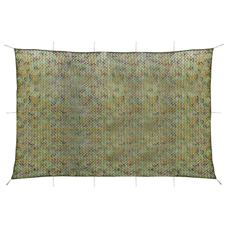 vidaXL Tarnnetz mit Aufbewahrungstasche 4x5 m Grün  