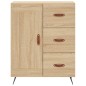 Highboard Sonoma-Eiche 69,5x34x180 cm Holzwerkstoff Highboard Sonoma-Eiche 69,5x34x180 cm Holzwerkstoff
