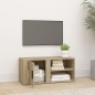 vidaXL TV-Schrank Sonoma-Eiche 80x31,5x36 cm Holzwerkstoff vidaXL TV-Schrank Sonoma-Eiche 80x31,5x36 cm Holzwerkstoff