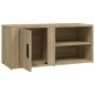 vidaXL TV-Schrank Sonoma-Eiche 80x31,5x36 cm Holzwerkstoff vidaXL TV-Schrank Sonoma-Eiche 80x31,5x36 cm Holzwerkstoff