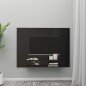 vidaXL TV-Wandschrank Schwarz 135x23,5x90 cm Holzwerkstoff vidaXL TV-Wandschrank Schwarz 135x23,5x90 cm Holzwerkstoff