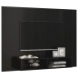 vidaXL TV-Wandschrank Schwarz 135x23,5x90 cm Holzwerkstoff vidaXL TV-Wandschrank Schwarz 135x23,5x90 cm Holzwerkstoff