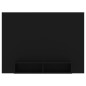 vidaXL TV-Wandschrank Schwarz 135x23,5x90 cm Holzwerkstoff vidaXL TV-Wandschrank Schwarz 135x23,5x90 cm Holzwerkstoff