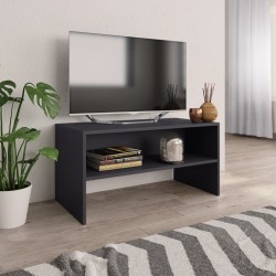 vidaXL TV-Schrank Grau 80x40x40 cm Holzwerkstoff