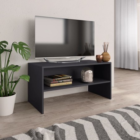 vidaXL TV-Schrank Grau 80x40x40 cm Holzwerkstoff