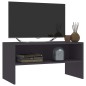vidaXL TV-Schrank Grau 80x40x40 cm Holzwerkstoff vidaXL TV-Schrank Grau 80x40x40 cm Holzwerkstoff