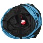 vidaXL Katzentunnel 3-Wege Schwarz und Blau 25 cm Polyester vidaXL Katzentunnel 3-Wege Schwarz und Blau 25 cm Polyester