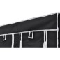 vidaXL Stoffschränke 2 Stk. Schwarz vidaXL Stoffschränke 2 Stk. Schwarz
