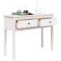 vidaXL Konsolentisch Weiß 100x35x75 cm Massivholz Kiefer vidaXL Konsolentisch Weiß 100x35x75 cm Massivholz Kiefer