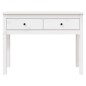 vidaXL Konsolentisch Weiß 100x35x75 cm Massivholz Kiefer vidaXL Konsolentisch Weiß 100x35x75 cm Massivholz Kiefer