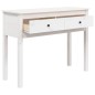 vidaXL Konsolentisch Weiß 100x35x75 cm Massivholz Kiefer vidaXL Konsolentisch Weiß 100x35x75 cm Massivholz Kiefer
