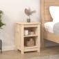 vidaXL Nachttische 2 Stk. 40x35x55 cm Massivholz Kiefer vidaXL Nachttische 2 Stk. 40x35x55 cm Massivholz Kiefer