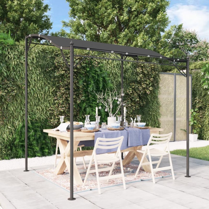 vidaXL Markise Anthrazit 2x2,3 m 180 g/m² Stoff und Stahl vidaXL Markise Anthrazit 2x2,3 m 180 g/m² Stoff und Stahl