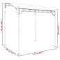 vidaXL Markise Anthrazit 2x2,3 m 180 g/m² Stoff und Stahl vidaXL Markise Anthrazit 2x2,3 m 180 g/m² Stoff und Stahl
