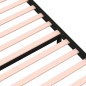 vidaXL Massivholzbett Schwarz 90x190 cm vidaXL Massivholzbett Schwarz 90x190 cm