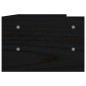 vidaXL Monitorständer Schwarz 50x24x16 cm Massivholz Kiefer vidaXL Monitorständer Schwarz 50x24x16 cm Massivholz Kiefer