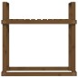 vidaXL Kaminholzregal Honigbraun 110x35x108,5 cm Massivholz Kiefer vidaXL Kaminholzregal Honigbraun 110x35x108,5 cm Massivholz Kiefer
