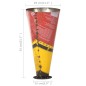 vidaXL Regenschirmständer Mehrfarbig 29x55 cm Eisen vidaXL Regenschirmständer Mehrfarbig 29x55 cm Eisen