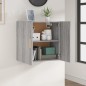 vidaXL Wandschrank Grau Sonoma 60x30x60 cm Holzwerkstoff vidaXL Wandschrank Grau Sonoma 60x30x60 cm Holzwerkstoff