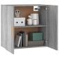 vidaXL Wandschrank Grau Sonoma 60x30x60 cm Holzwerkstoff vidaXL Wandschrank Grau Sonoma 60x30x60 cm Holzwerkstoff