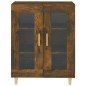 vidaXL Sideboard Räuchereiche 69,5x34x90 cm Holzwerkstoff vidaXL Sideboard Räuchereiche 69,5x34x90 cm Holzwerkstoff
