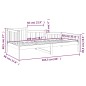 vidaXL Tagesbett 90x200 cm Massivholz Kiefer vidaXL Tagesbett 90x200 cm Massivholz Kiefer