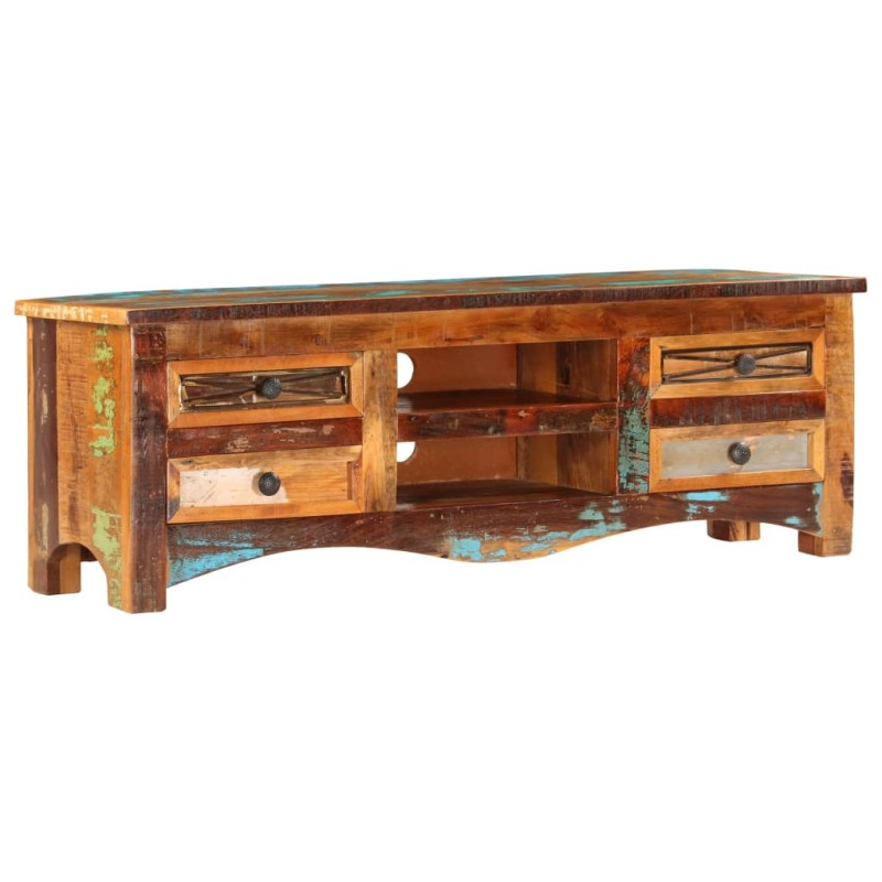 vidaXL TV-Schrank 120x30x40 cm Altholz Massiv vidaXL TV-Schrank 120x30x40 cm Altholz Massiv