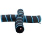 vidaXL Katzentunnel 4-Wege Schwarz und Blau 25 cm Polyester vidaXL Katzentunnel 4-Wege Schwarz und Blau 25 cm Polyester