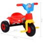 vidaXL Kinder-Dreirad Mehrfarbig vidaXL Kinder-Dreirad Mehrfarbig