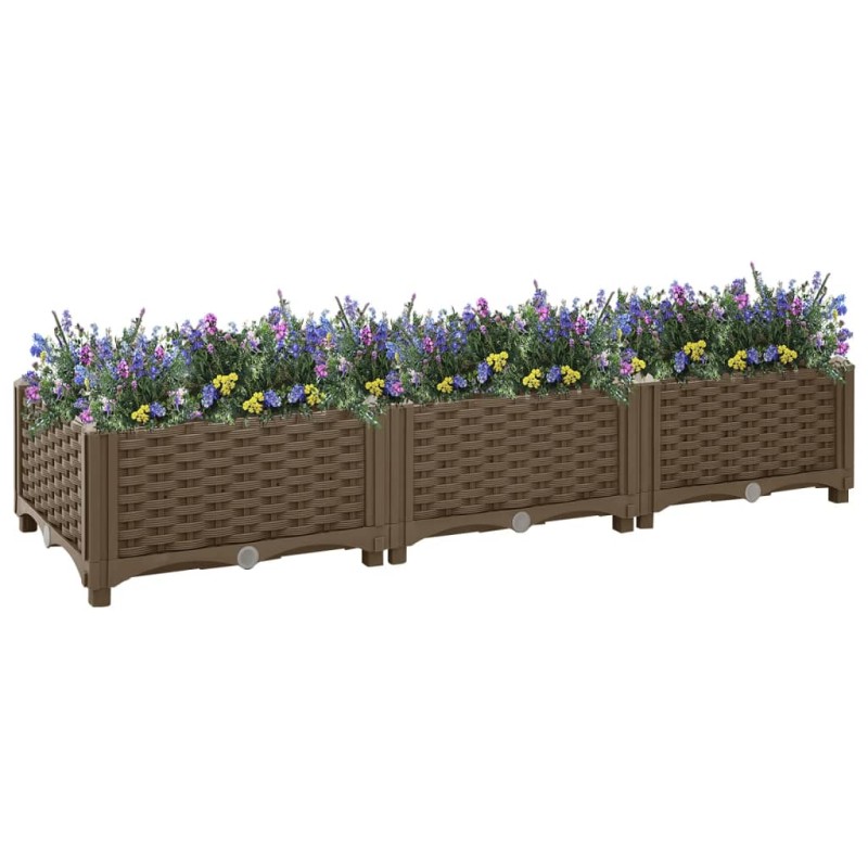 vidaXL Hochbeet 120x40x23 cm Polypropylen vidaXL Hochbeet 120x40x23 cm Polypropylen