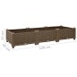 vidaXL Hochbeet 120x40x23 cm Polypropylen vidaXL Hochbeet 120x40x23 cm Polypropylen