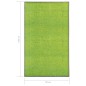 vidaXL Fußmatte Waschbar Grün 90x150 cm vidaXL Fußmatte Waschbar Grün 90x150 cm