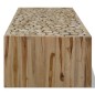 vidaXL Couchtisch Echtes Teakholz 90x50x30 cm vidaXL Couchtisch Echtes Teakholz 90x50x30 cm
