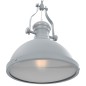 vidaXL Deckenleuchte Grau Rund E27 vidaXL Deckenleuchte Grau Rund E27
