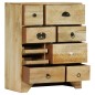 vidaXL Kommode 60 x 30 x 75 cm Mango-Massivholz vidaXL Kommode 60 x 30 x 75 cm Mango-Massivholz