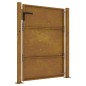 vidaXL Gartentor 105x155 cm Cortenstahl vidaXL Gartentor 105x155 cm Cortenstahl