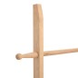 vidaXL Handtuchleiter 170 cm Massivholz Nussbaum vidaXL Handtuchleiter 170 cm Massivholz Nussbaum
