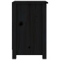 vidaXL Nachttische 2 Stk. Schwarz 40x35x55 cm Massivholz Kiefer vidaXL Nachttische 2 Stk. Schwarz 40x35x55 cm Massivholz Kiefer